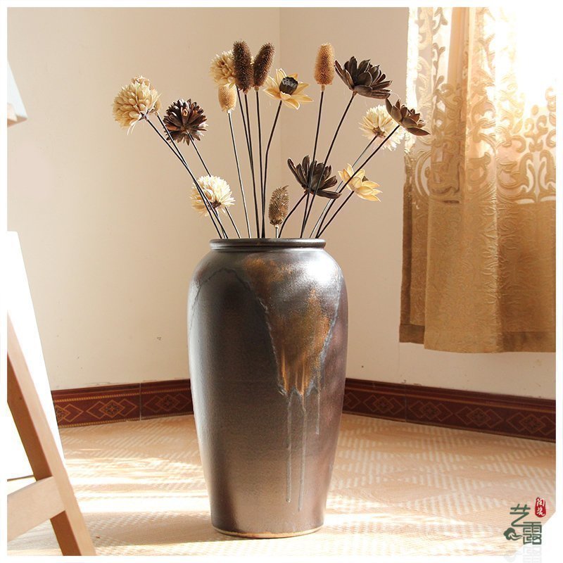 HIGH temperature fired porcelain luxury large outdoor decorative vases