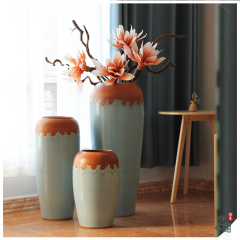 HIGH temperature fired porcelain luxury large outdoor decorative vases