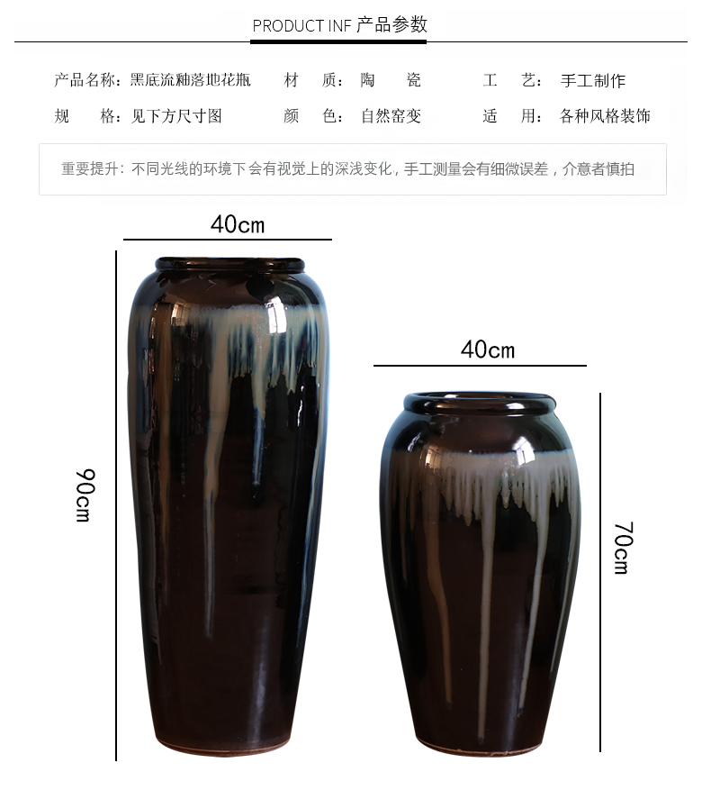 HIGH temperature fired porcelain luxury large outdoor decorative vases