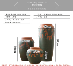 HIGH temperature fired porcelain luxury large outdoor decorative vases