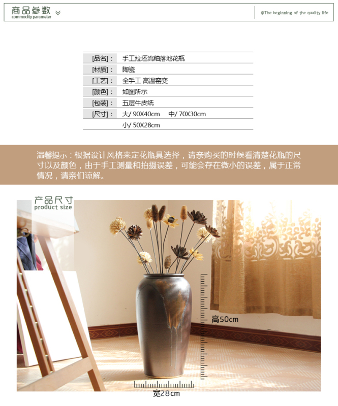 HIGH temperature fired porcelain luxury large outdoor decorative vases