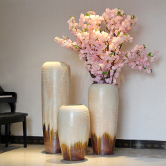 HIGH temperature fired porcelain luxury large outdoor decorative vases