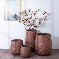 HIGH temperature fired porcelain luxury large outdoor decorative vases