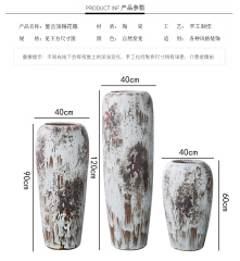 HIGH temperature fired porcelain luxury large outdoor decorative vases