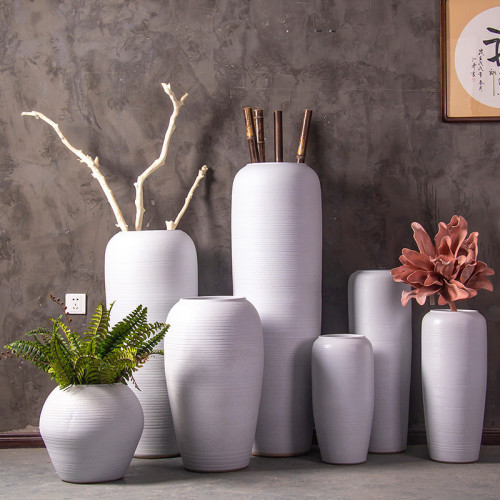 HIGH temperature fired porcelain luxury large outdoor decorative vases