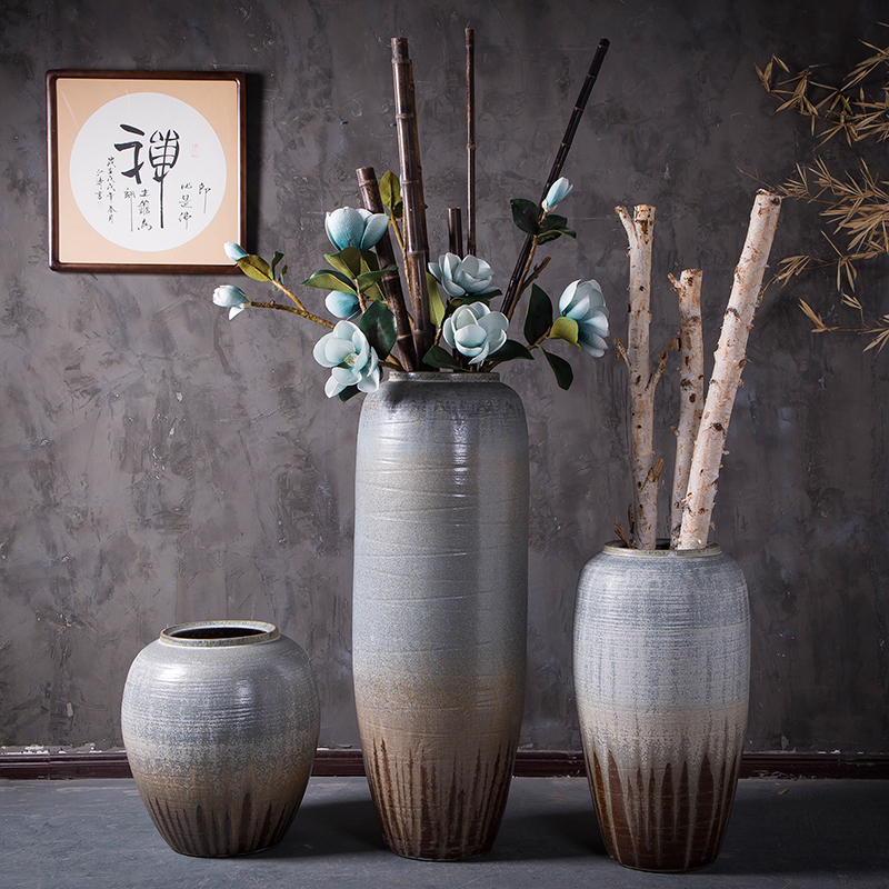 HIGH temperature fired porcelain luxury large outdoor decorative vases ...