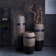 HIGH temperature fired porcelain luxury large outdoor decorative vases