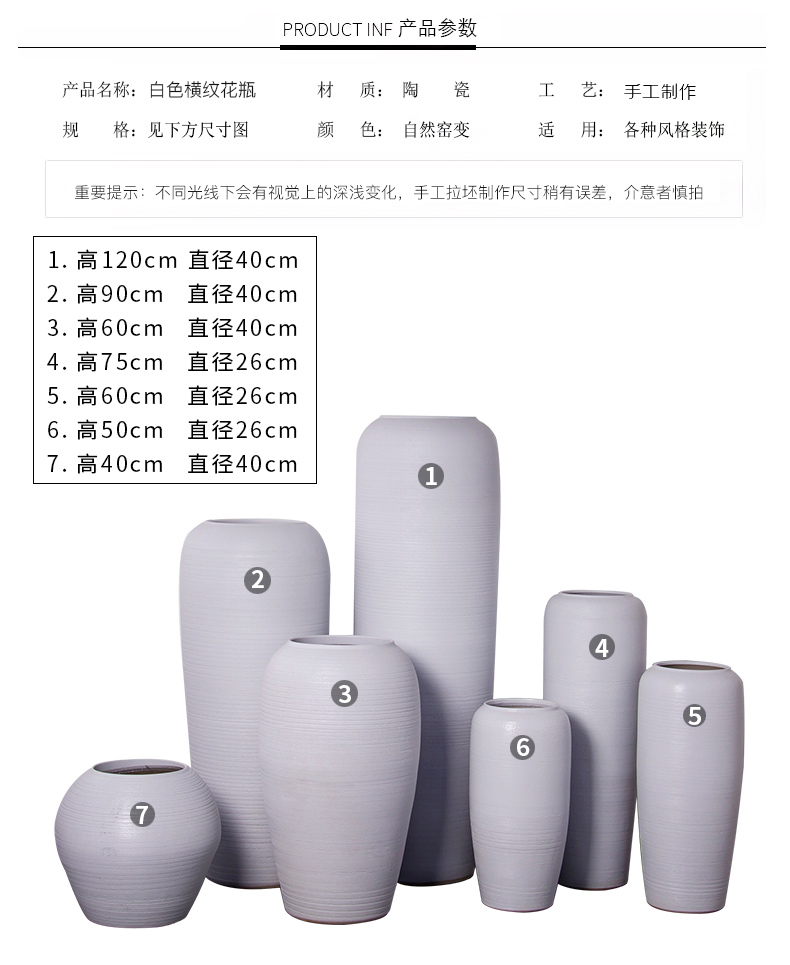 HIGH temperature fired porcelain luxury large outdoor decorative vases