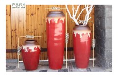 HIGH temperature fired porcelain luxury large outdoor decorative vases