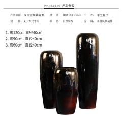 HIGH temperature fired porcelain luxury large outdoor decorative vases
