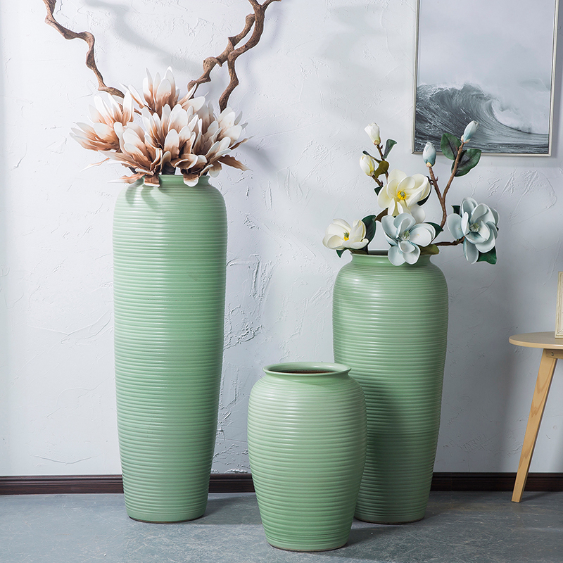 HIGH temperature fired porcelain luxury large outdoor decorative vases