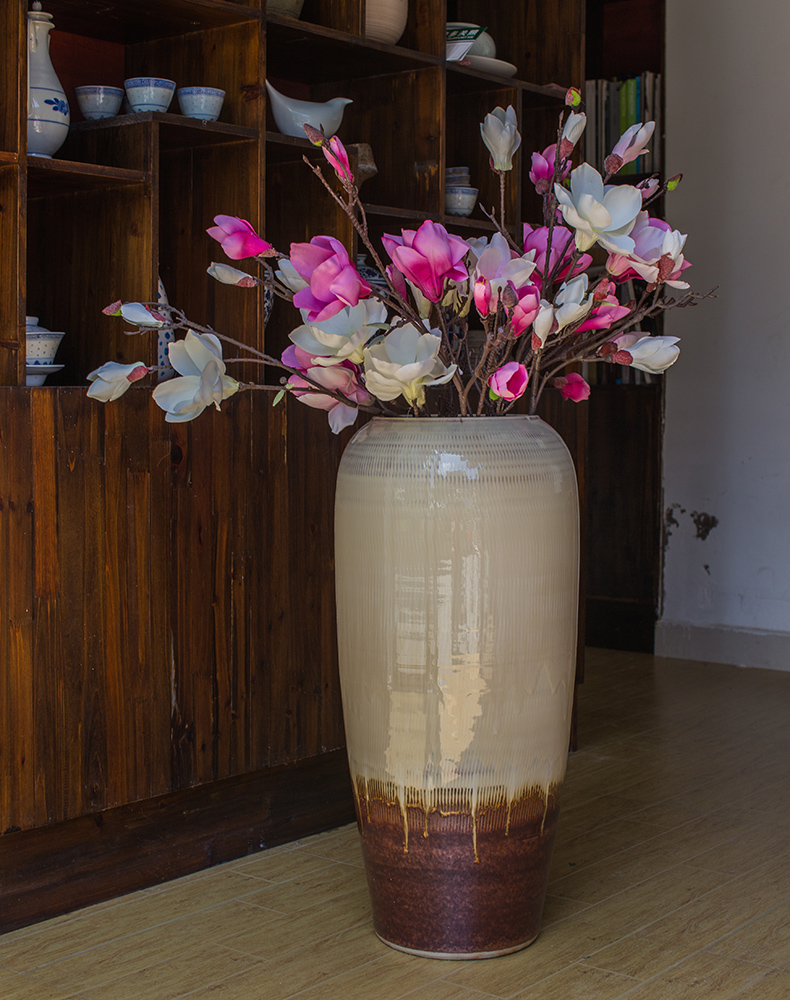 HIGH temperature fired porcelain luxury large outdoor decorative vases