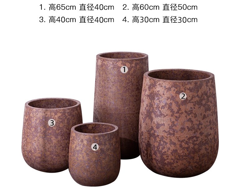 HIGH temperature fired porcelain luxury large outdoor decorative vases