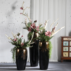 HIGH temperature fired porcelain luxury large outdoor decorative vases