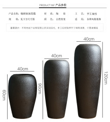HIGH temperature fired porcelain luxury large outdoor decorative vases