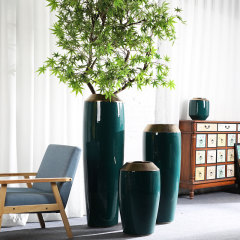 HIGH temperature fired porcelain luxury large outdoor decorative vases