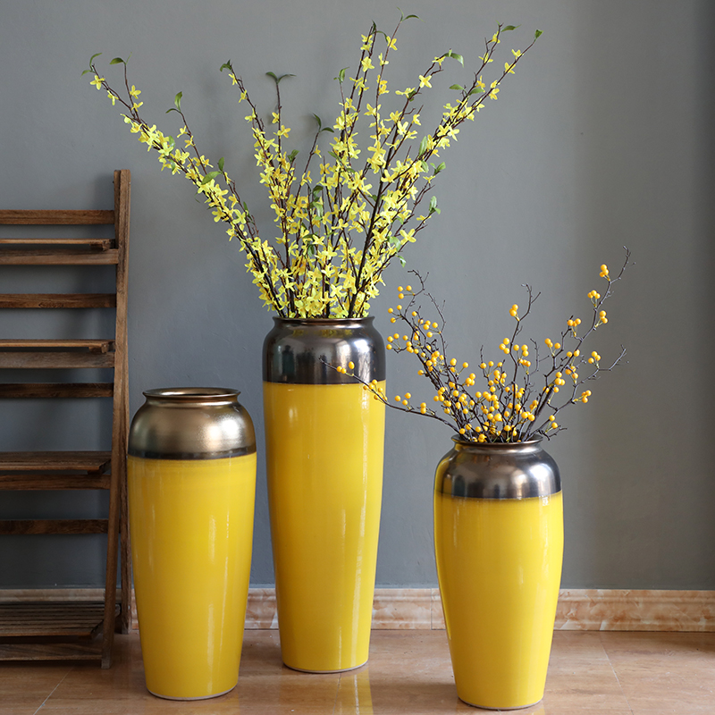 HIGH temperature fired porcelain luxury large outdoor decorative vases,big size vases