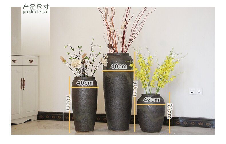 HIGH temperature fired porcelain luxury large outdoor decorative vases