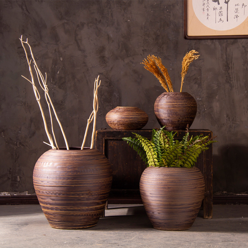HIGH temperature fired porcelain luxury large outdoor decorative vases