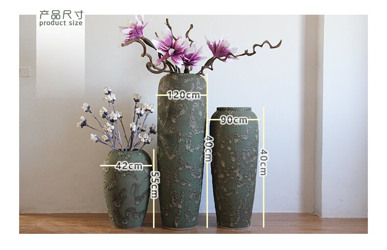 HIGH temperature fired porcelain luxury large outdoor decorative vases