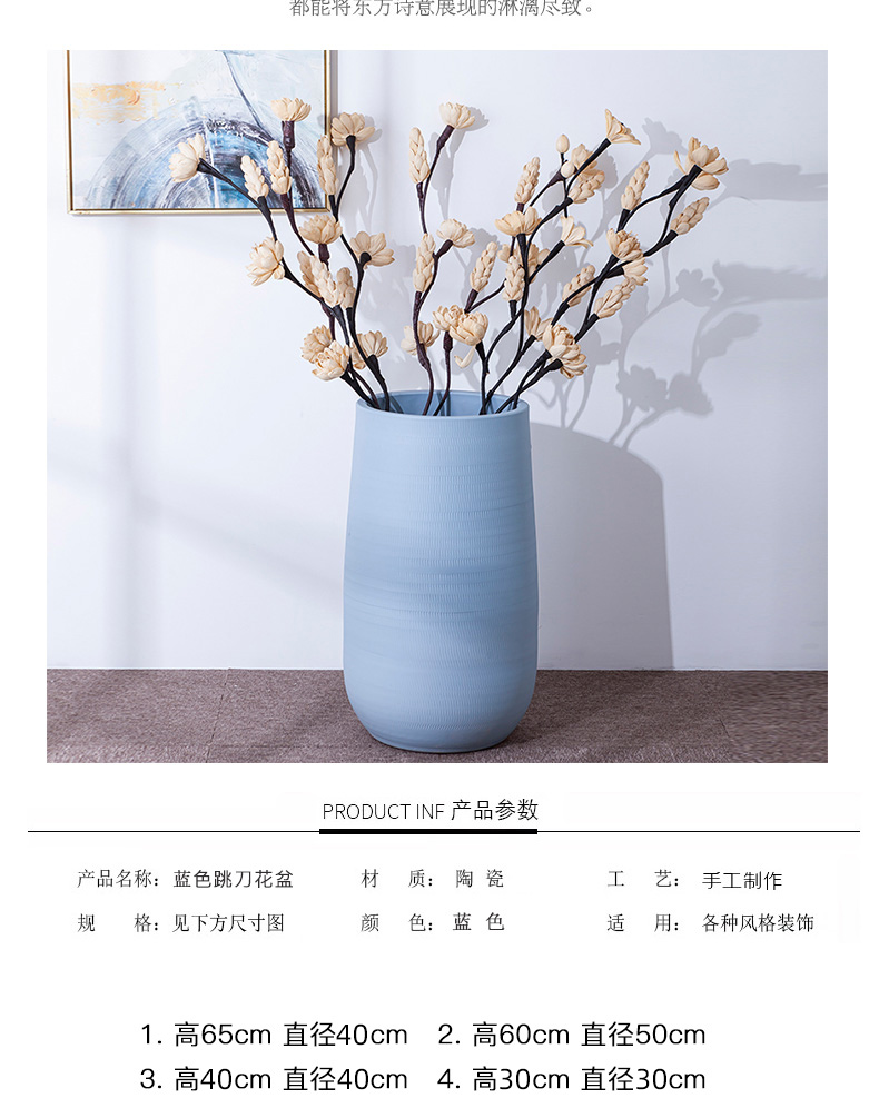 HIGH temperature fired porcelain luxury large outdoor decorative vases