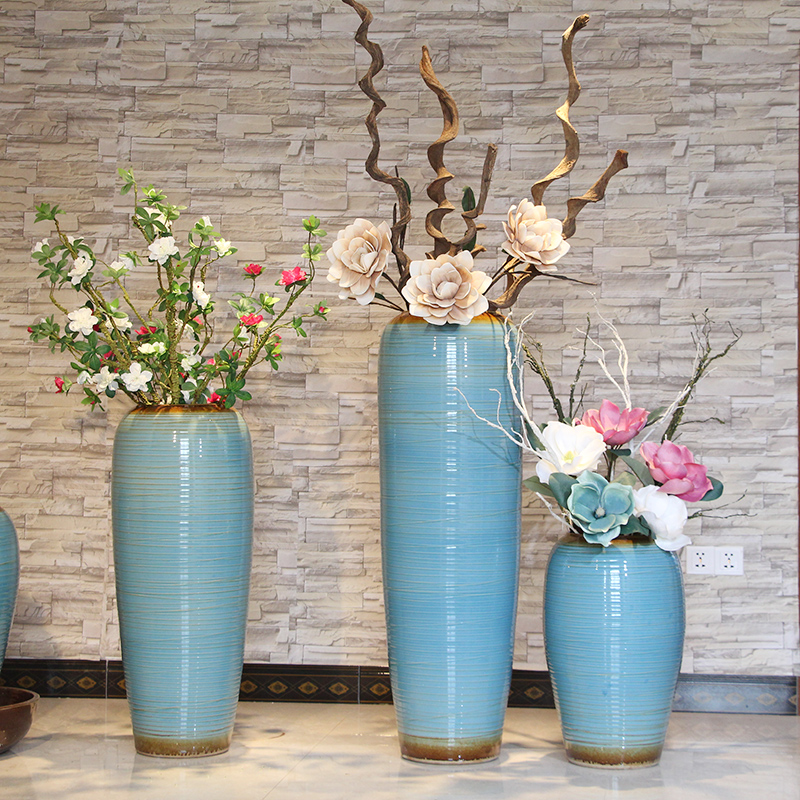 HIGH temperature fired porcelain luxury large outdoor decorative vases