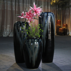 HIGH temperature fired porcelain luxury large outdoor decorative vases