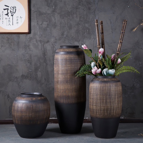 HIGH temperature fired porcelain luxury large outdoor decorative vases