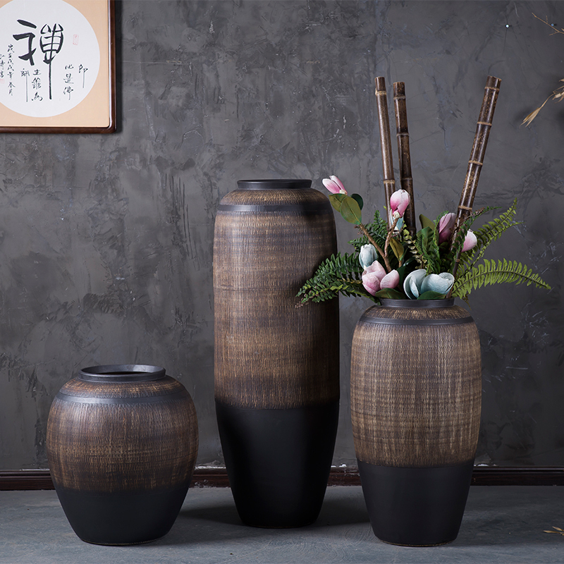 HIGH temperature fired porcelain luxury large outdoor decorative vases