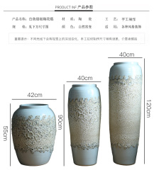 HIGH temperature fired porcelain luxury large outdoor decorative vases