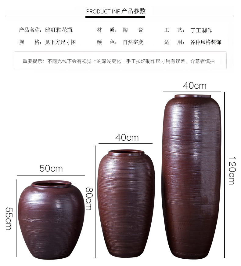 HIGH temperature fired porcelain luxury large outdoor decorative vases