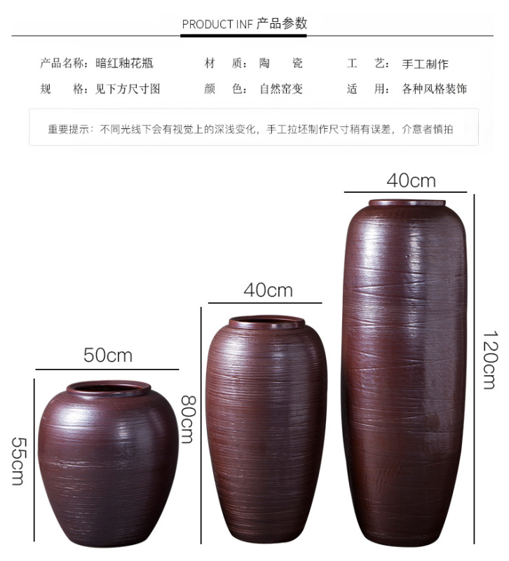 HIGH temperature fired porcelain luxury large outdoor decorative vases
