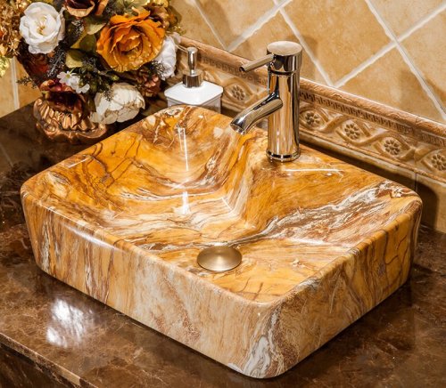 Big Oval Ceramic Hand Maded Wash Basin Bathroom Vessel Sink Bowl from Jingdezhen Porcelain Factory