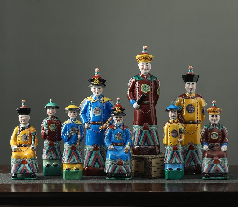 Jingdezhen ceramic figures
