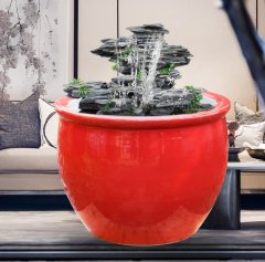 Wholesale Luxury Large Chinese Hand Painted Blue and White Porcelain Ceramic Flower Pots Planter
