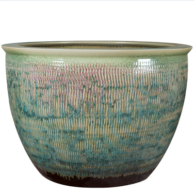 Wholesale Luxury Large Chinese Hand Painted Blue and White Porcelain Ceramic Flower Pots Planter