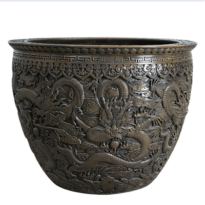 Wholesale Luxury Large Chinese Hand Painted Blue and White Porcelain Ceramic Flower Pots Planter