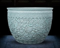 Wholesale Luxury Large Chinese Hand Painted Blue and White Porcelain Ceramic Flower Pots Planter
