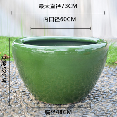 Wholesale Luxury Large Chinese Hand Painted Blue and White Porcelain Ceramic Flower Pots Planter