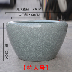 Wholesale Luxury Large Chinese Hand Painted Blue and White Porcelain Ceramic Flower Pots Planter