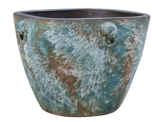 Wholesale Luxury Large Chinese Hand Painted Blue and White Porcelain Ceramic Flower Pots Planter