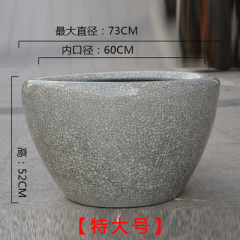 Wholesale Luxury Large Chinese Hand Painted Blue and White Porcelain Ceramic Flower Pots Planter