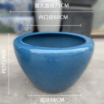 Wholesale Luxury Large Chinese Hand Painted Blue and White Porcelain Ceramic Flower Pots Planter