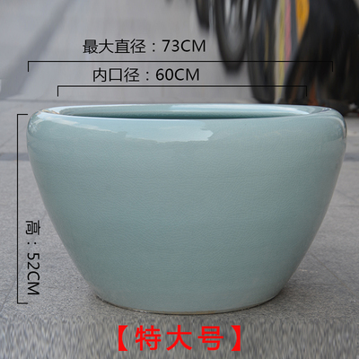 Wholesale Luxury Large Chinese Hand Painted Blue and White Porcelain Ceramic Flower Pots Planter