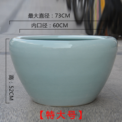 Wholesale Luxury Large Chinese Hand Painted Blue and White Porcelain Ceramic Flower Pots Planter
