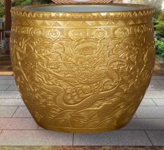 Wholesale Luxury Large Chinese Hand Painted Blue and White Porcelain Ceramic Flower Pots Planter