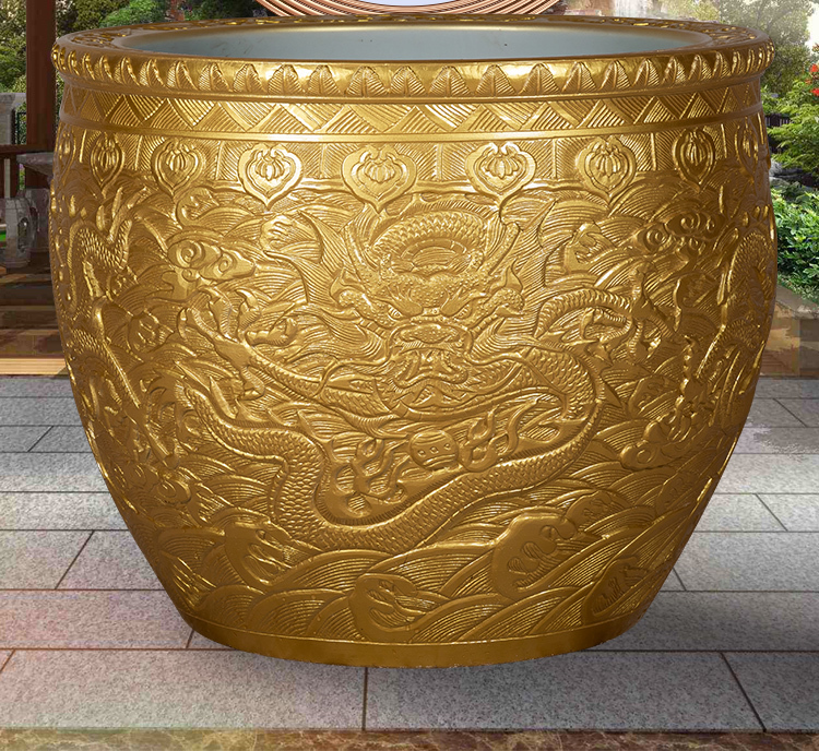 Wholesale Luxury Large Chinese Hand Painted Blue and White Porcelain Ceramic Flower Pots Planter