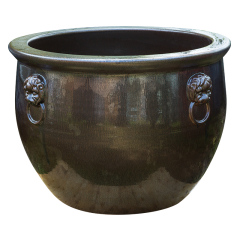 Wholesale Luxury Large Chinese Hand Painted Blue and White Porcelain Ceramic Flower Pots Planter