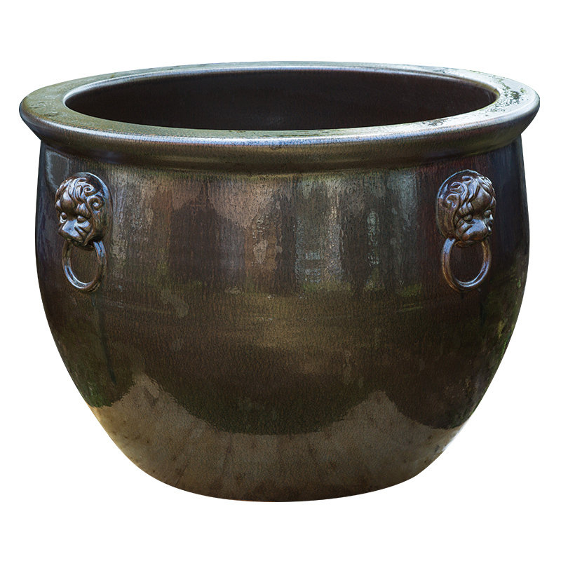 Wholesale Luxury Large Chinese Hand Painted Blue and White Porcelain Ceramic Flower Pots Planter
