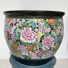 Wholesale Luxury Large Chinese Hand Painted Blue and White Porcelain Ceramic Flower Pots Planter